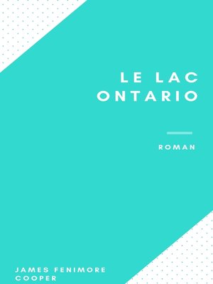 cover image of Le Lac Ontario
